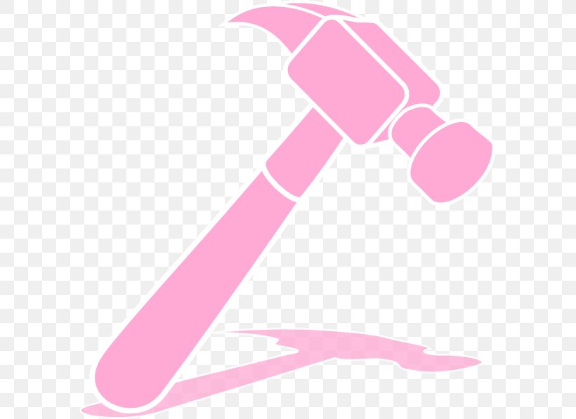 Claw Hammer Clip Art, PNG, 594x597px, Hammer, Claw Hammer, Drawing, Hand, Joint Download Free