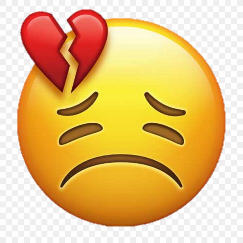 Emoji Broken Heart Love Smiley Png 1024x1024px Emoji Apple Color