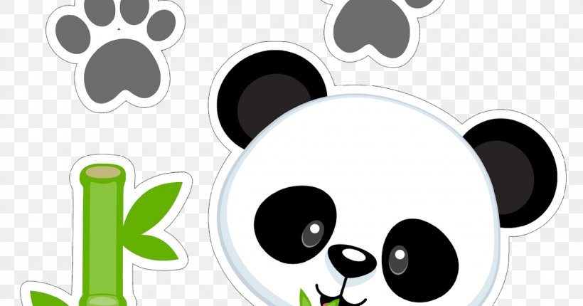 Giant Panda Bear Cake Clip Art, PNG, 1200x630px, Giant Panda, Animal, Bear, Black, Brand Download Free