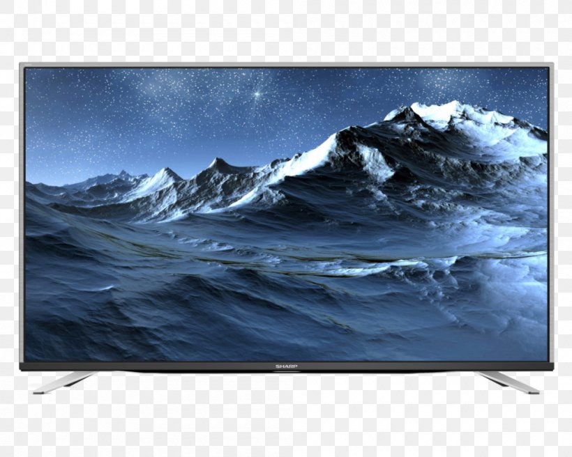 LED-backlit LCD 4K Resolution Ultra-high-definition Television 1080p Sharp Aquos Smart Tv Da 40, PNG, 1000x800px, 4k Resolution, Ledbacklit Lcd, Arctic, Computer Monitor, Display Device Download Free