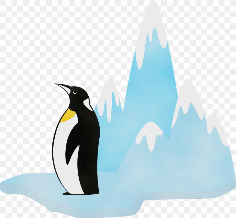 Penguin, PNG, 3000x2776px, Watercolor, Beak, Bird, Emperor Penguin, Flightless Bird Download Free