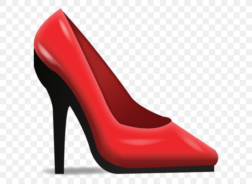 Shoe High-heeled Footwear Emoji Sneakers Stiletto Heel, PNG, 600x600px, Shoe, Ballet Flat, Basic Pump, Clothing, Converse Download Free
