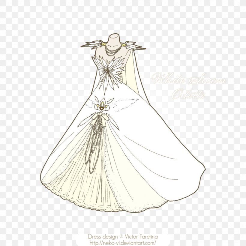 Wedding Dress Drawing Art Fashion Illustration, PNG, 1024x1024px