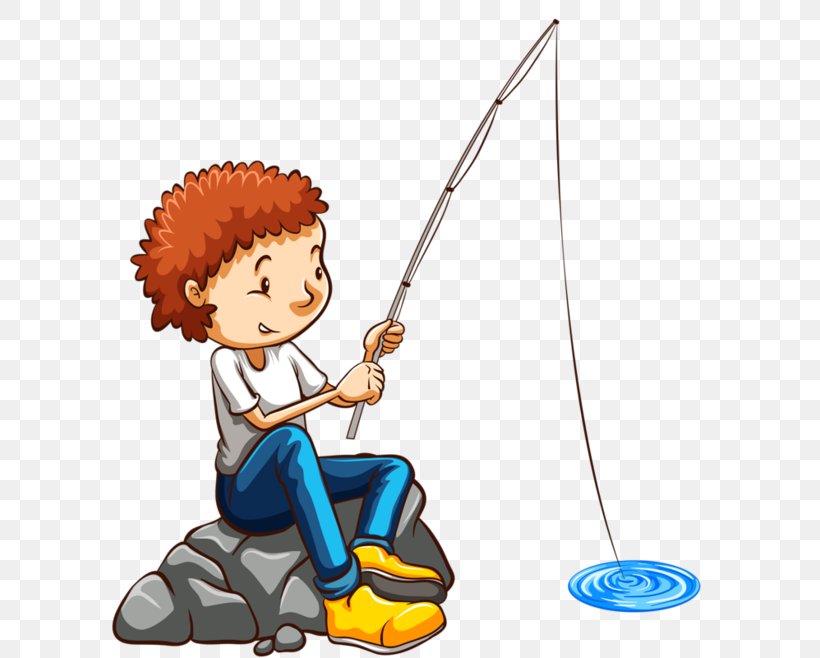 Fishing Rods Clip Art, PNG, 600x658px, Fishing Rods, Boy, Cartoon, Drawing, Fictional Character Download Free