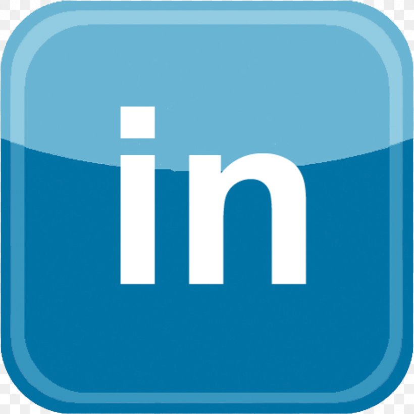 LinkedIn Social Media Social Networking Service, PNG, 825x824px, Linkedin, Aqua, Area, Azure, Blue Download Free
