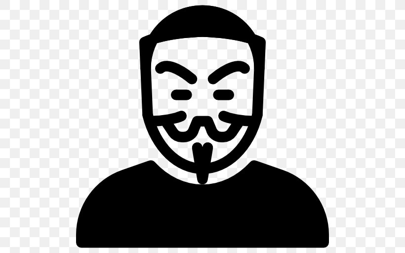 Anonymous Avatar Clip Art, PNG, 512x512px, Anonymous, Anonymity, Avatar, Black And White, Face Download Free