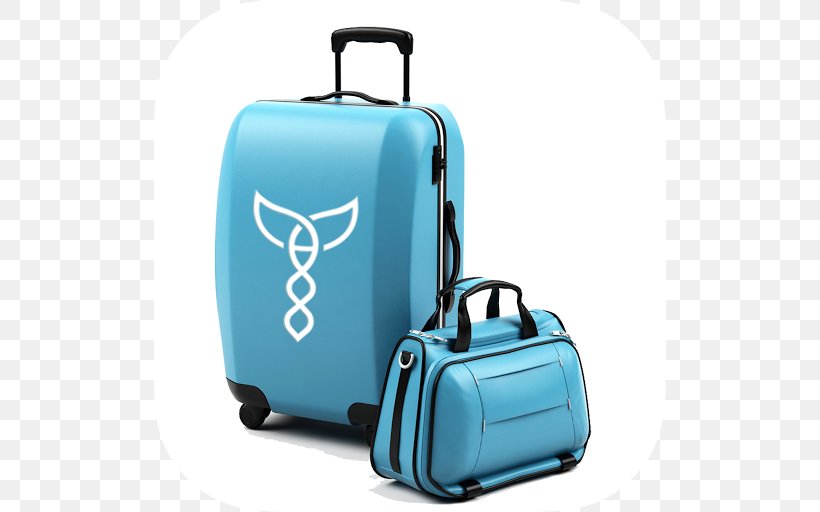 Eleuthera Travel Baggage Suitcase Hotel, PNG, 512x512px, Eleuthera, Aqua, Azure, Backpack, Bag Download Free