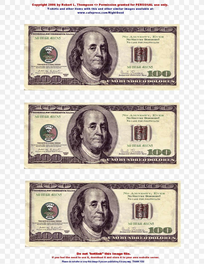 United States One Hundred-dollar Bill United States Dollar United States One-dollar Bill Banknote, PNG, 1275x1650px, United States, Bank, Banknote, Benjamin Franklin, Cash Download Free