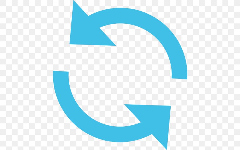 Arrow Clockwise Circle Symbol Clip Art, PNG, 512x512px, Clockwise, Aqua, Area, Blue, Brand Download Free