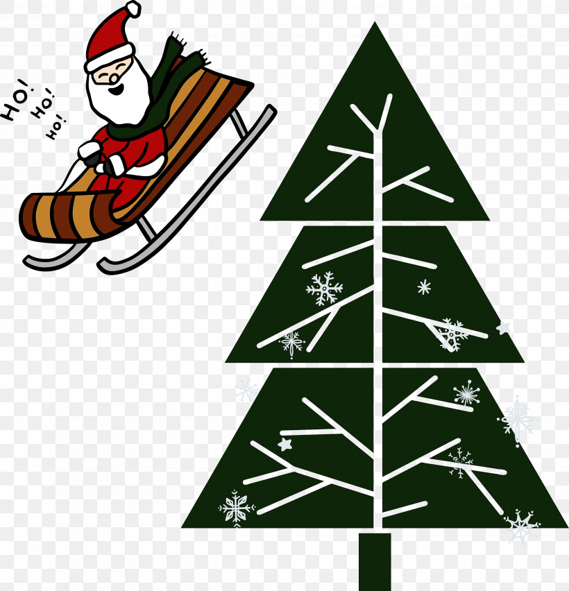 Christmas Tree Santa, PNG, 2885x3000px, Christmas Tree, Buffalo Plaid Ornaments, Christmas Day, Christmas Decoration, Christmas Ornament Download Free