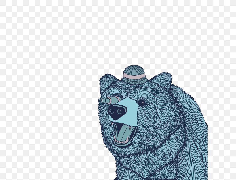 Drawing Indeed Brewing Company /m/02csf Headgear, PNG, 623x623px, Drawing, Bear, Carnivoran, Character, Fiction Download Free