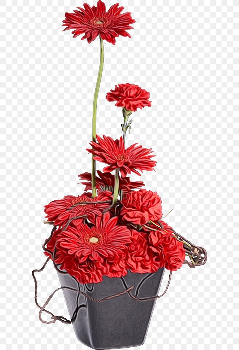 Floral Design Cut Flowers Flowerpot Transvaal Daisy, PNG, 602x1200px, Floral Design, Anthurium, Artificial Flower, Barberton Daisy, Bouquet Download Free