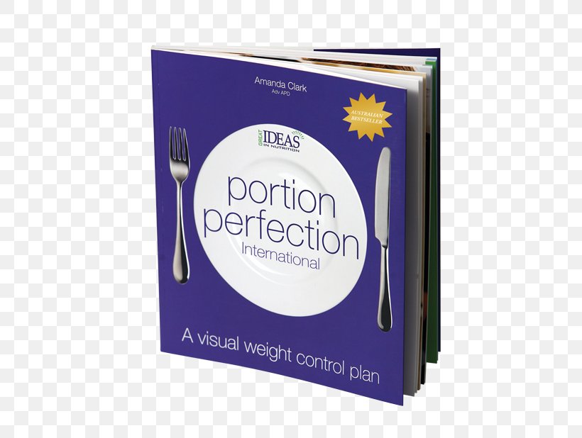 Portion Perfection: A Visual Weight Control Plan Health Book Brand Product, PNG, 500x618px, Health, Book, Brand, Purple, Serving Size Download Free
