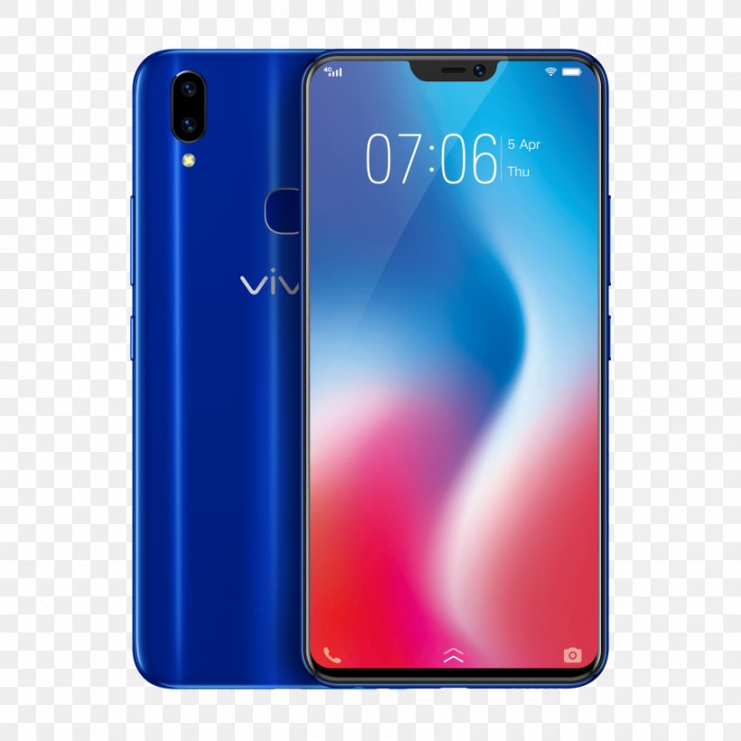 Smartphone Vivo V9 2018 World Cup Feature Phone, PNG, 900x900px, 2018 World Cup, Smartphone, Blue, Cobalt Blue, Communication Device Download Free