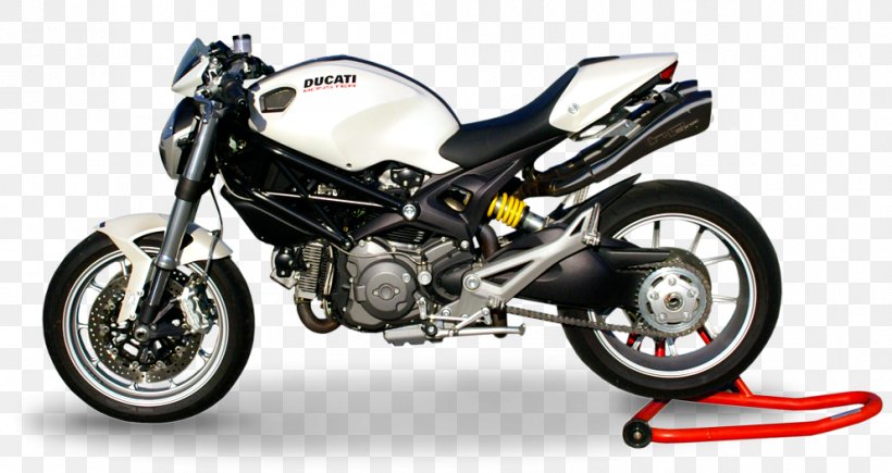 Ducati Monster 696 Exhaust System Hewlett-Packard Motorcycle, PNG, 992x527px, Ducati Monster 696, Automotive Exhaust, Automotive Exterior, Automotive Tire, Automotive Wheel System Download Free