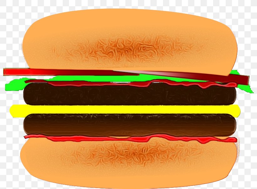Hamburger, PNG, 800x605px, Watercolor, American Cheese, American Food, Cheeseburger, Fast Food Download Free