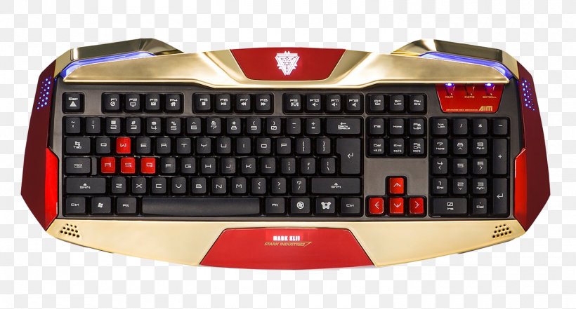 Iron Man Computer Keyboard Amazon.com Computer Mouse Gaming Keypad, PNG, 1500x808px, Iron Man, Amazoncom, Brand, Computer, Computer Component Download Free