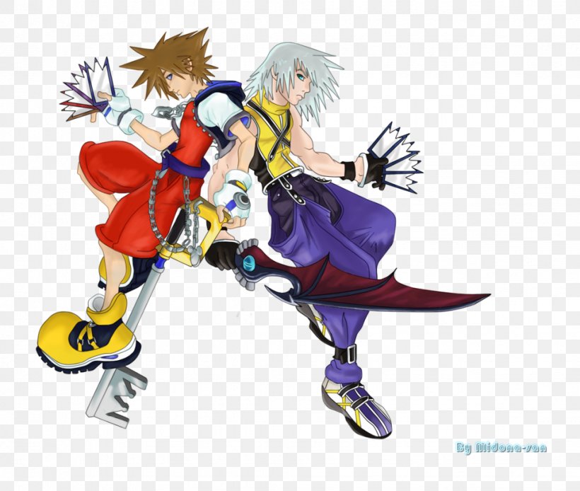 Kingdom Hearts III Kingdom Hearts 358/2 Days Riku Kingdom Hearts: Chain Of Memories, PNG, 971x822px, Watercolor, Cartoon, Flower, Frame, Heart Download Free