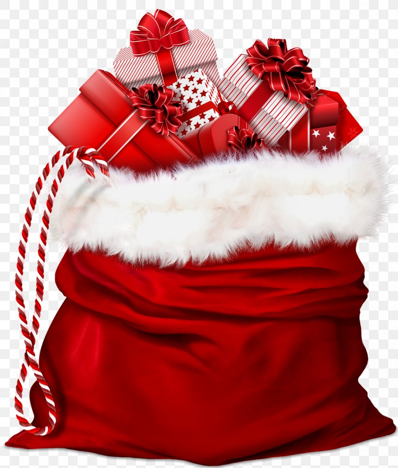 Santa Claus Village Gift Christmas Bag, PNG, 1193x1404px, Santa Claus, Bag, Child, Christmas, Christmas Decoration Download Free