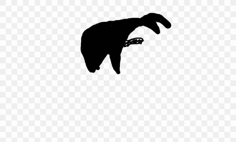 Silhouette Logo Dinosaur Animal Font, PNG, 960x580px, Silhouette, Animal, Black, Black And White, Black M Download Free