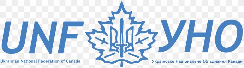 Toronto Ukraine Ukrainian National Federation Of Canada Organization Ukrainian Canadians, PNG, 2904x817px, Toronto, Blue, Brand, Canada, Logo Download Free