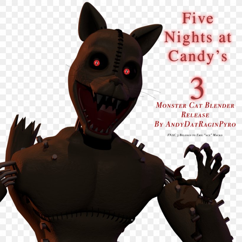 Monstercat Five Nights At Freddy's 3 Five Nights At Freddy's: Sister Location Five Nights At Freddy's 2 Five Nights At Freddy's 4, PNG, 894x894px, Monstercat, Animatronics, Another World, Cat, Fictional Character Download Free
