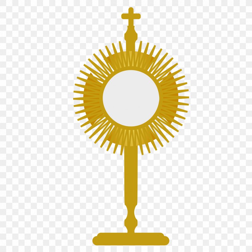 Monstrance Eucharist First Communion Clip Art, PNG, 2400x2400px, Monstrance, Catholicism, Eucharist, Eucharist In The Catholic Church, Eucharistic Adoration Download Free