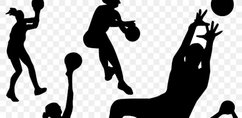 Penrith District Netball Association Silhouette Clip Art, PNG, 820x400px, Netball, Arm, Ball, Basketball, Black And White Download Free