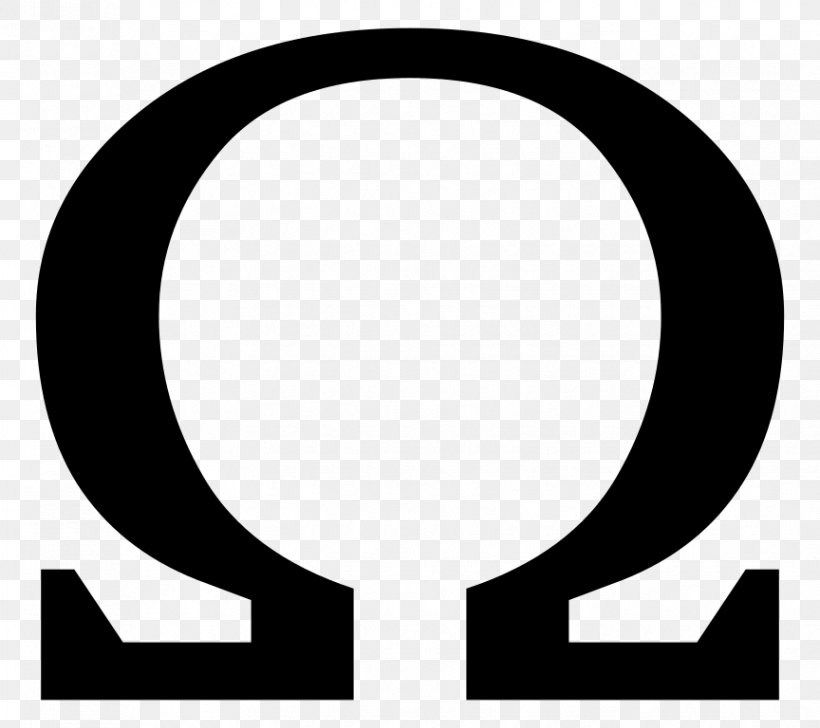 Symbol Omega Ohm Schematic, PNG, 864x768px, Symbol, Alpha And Omega, Area, Black And White, Circuit Diagram Download Free