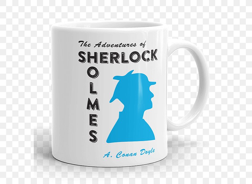 The Adventures Of Sherlock Holmes The Hound Of The Baskervilles Mug Author, PNG, 600x600px, Adventures Of Sherlock Holmes, Arthur Conan Doyle, Author, Book, Brand Download Free