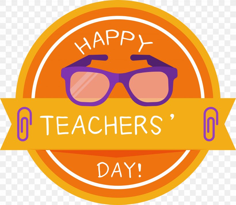 Glasses Sticker Teachers Day Clip Art, PNG, 3663x3184px, Glasses, Area, Brand, Eyewear, Happiness Download Free