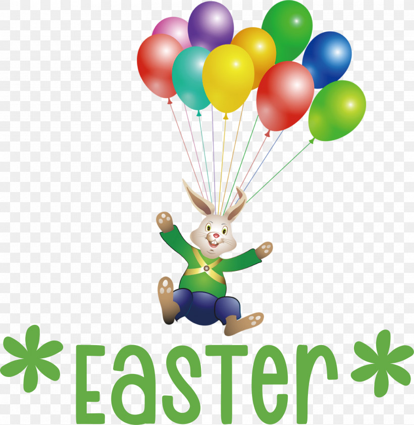 Happy Easter Easter Day, PNG, 2924x3000px, Happy Easter, Assorted Color Balloons, Balloon, Birthday, Birthday Cake Balloon Download Free