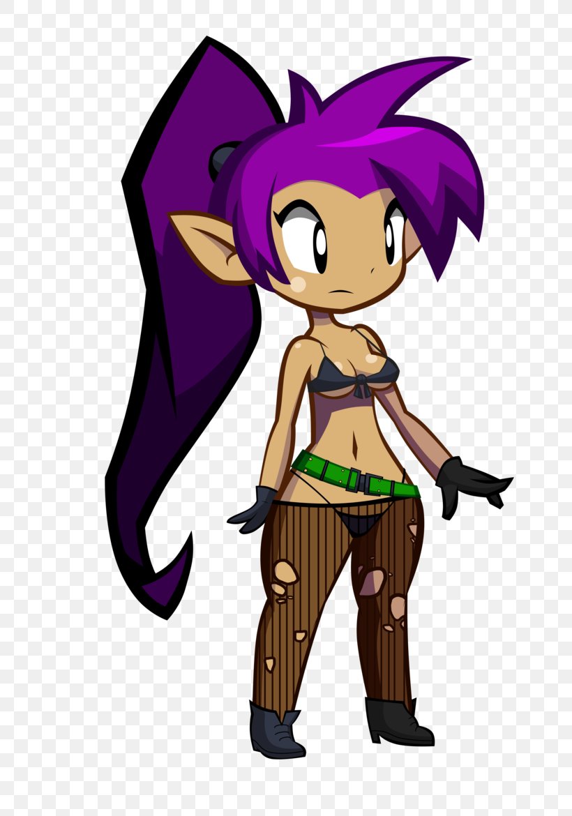 Shantae: Half-Genie Hero Shantae And The Pirate's Curse Costume Mighty No. 9 Video Game, PNG, 683x1170px, Watercolor, Cartoon, Flower, Frame, Heart Download Free