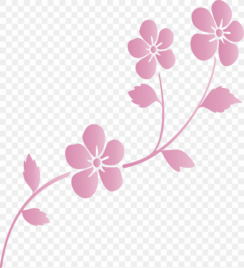 Flower Frame Decoration Frame, PNG, 2727x3000px, Flower Frame, Blossom, Branch, Cherry Blossom, Decoration Frame Download Free