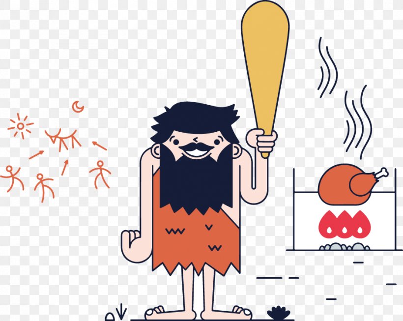 Neanderthal Caveman Illustration, PNG, 939x748px, Neanderthal, Area, Art, Cartoon, Cave Download Free