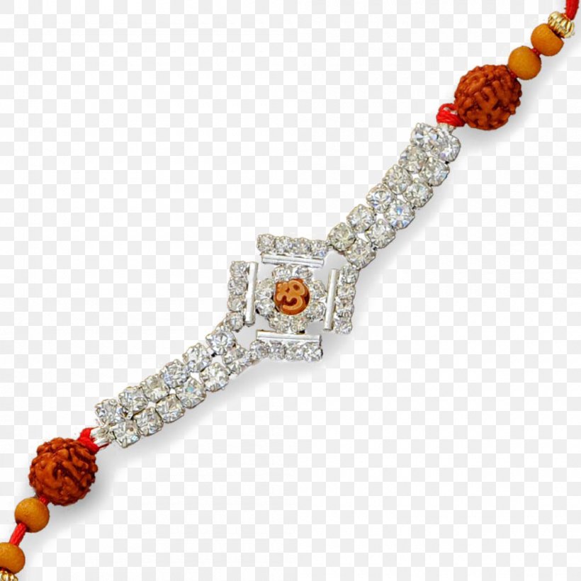 Image Transparency Raksha Bandhan Clip Art, PNG, 1000x1000px, Raksha Bandhan, Bead, Body Jewelry, Bracelet, Display Resolution Download Free