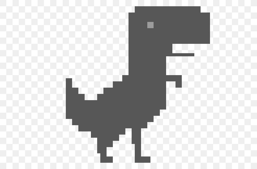 Tyrannosaurus T-shirt Dino T-Rex Runner 2 Lonely T-Rex Run 2 Google Chrome, PNG, 560x540px, Tyrannosaurus, Android, Black, Black And White, Diagram Download Free
