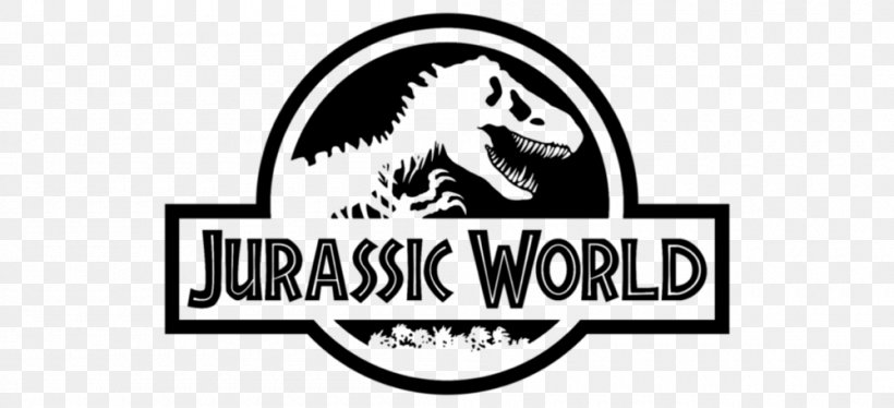 Jurassic Park: The Game YouTube Logo, PNG, 1000x457px, Jurassic Park The Game, Black And White, Brand, Chris Pratt, Film Download Free