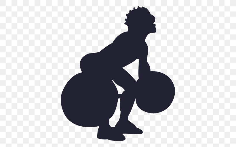 Physical Fitness Silhouette Weight Training Exercise Bodybuilding, PNG, 512x512px, Physical Fitness, Arm, Black And White, Bodybuilding, Crossfit Download Free