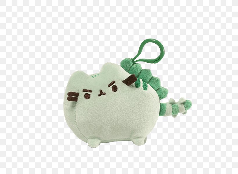 Pusheenosaurus Backpack Clip Gund Stuffed Animals & Cuddly Toys, PNG, 600x600px, Pusheen, Backpack, Child, Enesco, Grey Download Free