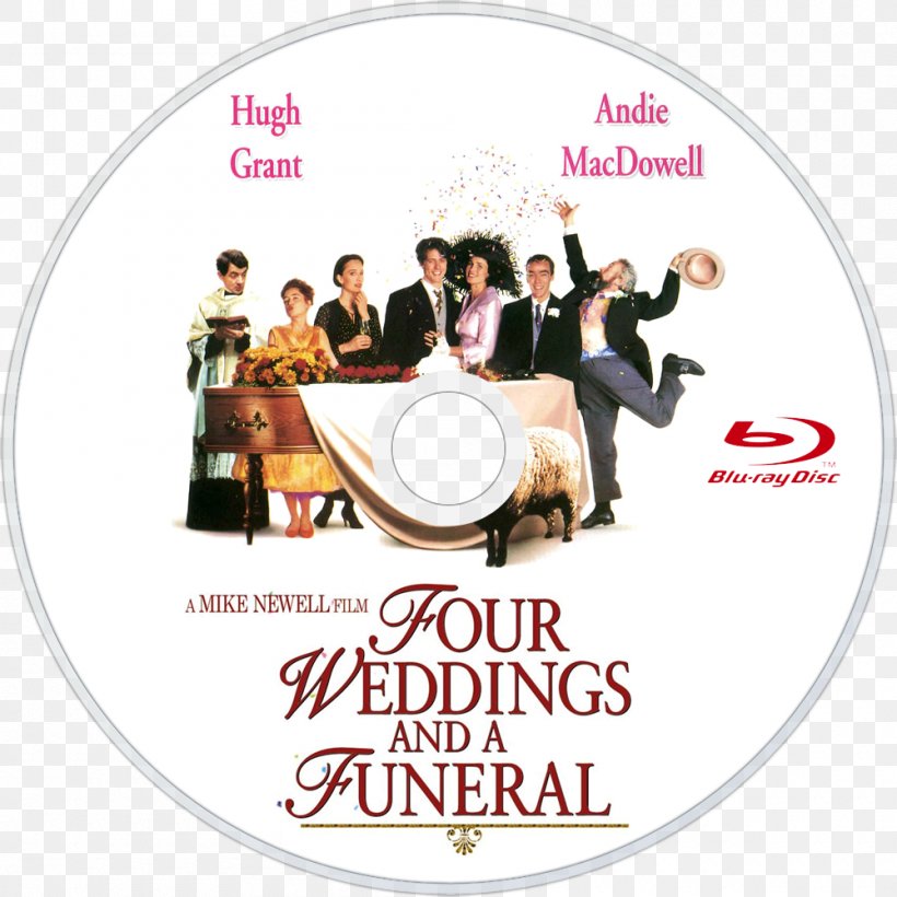 Romantic Comedy Romance Film Four Weddings And A Funeral, PNG, 1000x1000px, Romantic Comedy, Andie Macdowell, Brand, Comedy, Film Download Free