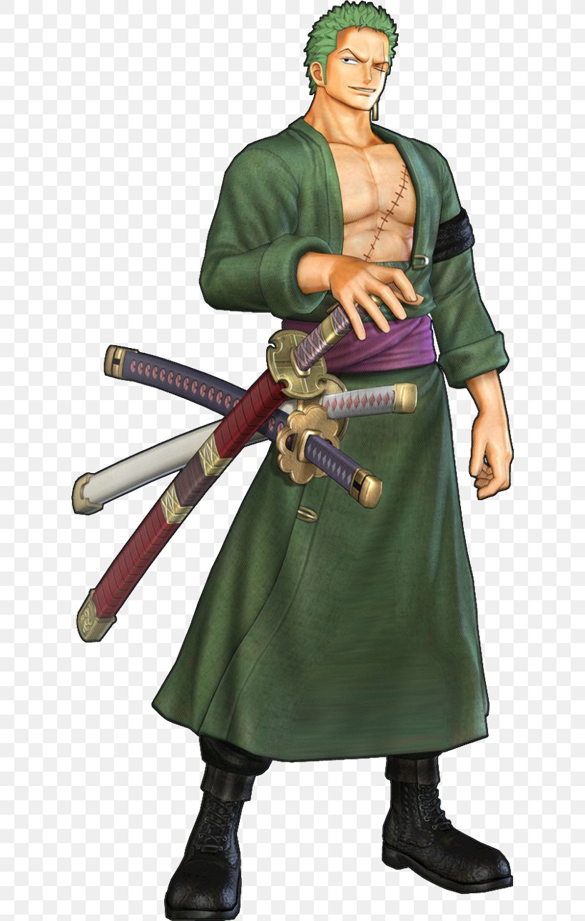 Roronoa Zoro One Piece: Pirate Warriors 2 One Piece: Pirate Warriors 3 Monkey D. Luffy, PNG, 620x1289px, Watercolor, Cartoon, Flower, Frame, Heart Download Free