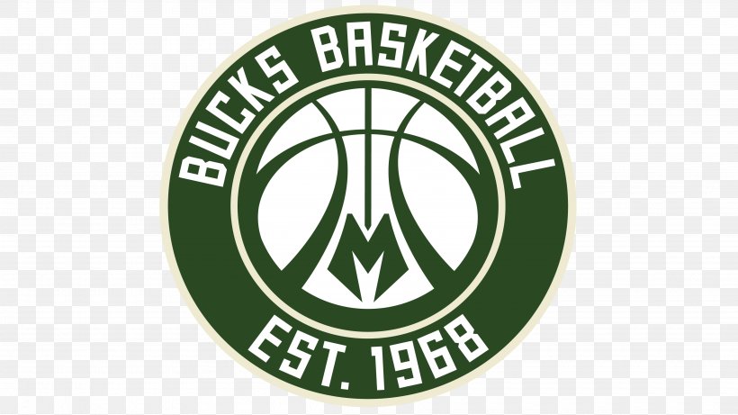 Milwaukee Bucks NBA Wisconsin Entertainment And Sports Center Logo Team, PNG, 3840x2160px, Milwaukee Bucks, Badge, Brand, Emblem, Green Download Free