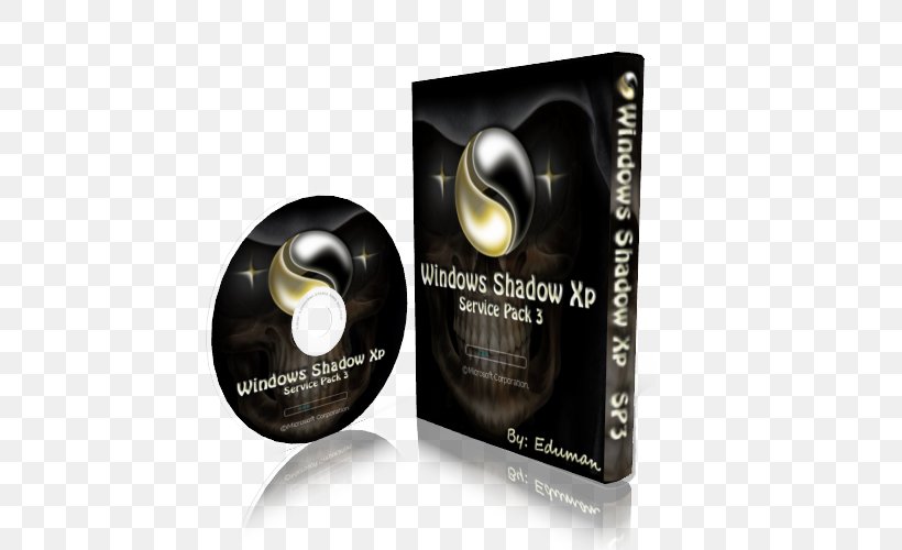 The Shadow Windows XP Service Pack 3 Windows XP Service Pack 3, PNG, 500x500px, Shadow, Brand, Computer Program, Serial Ata, Service Pack Download Free