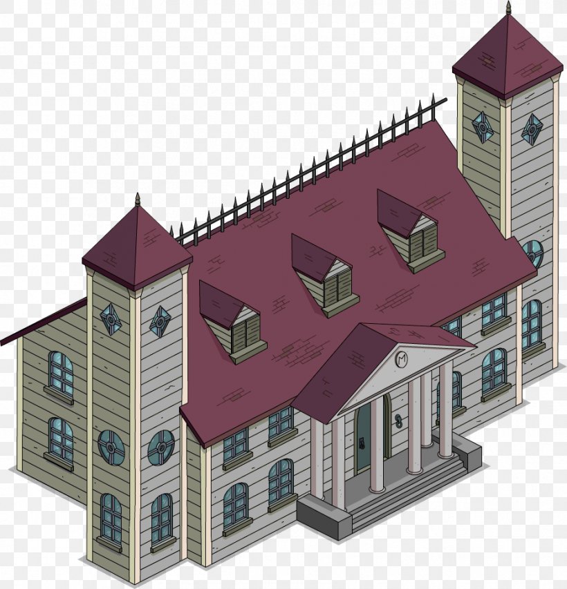 House The Simpsons: Tapped Out Building Home Real Estate, PNG, 928x966px, House, Architecture, Building, Elevation, Facade Download Free