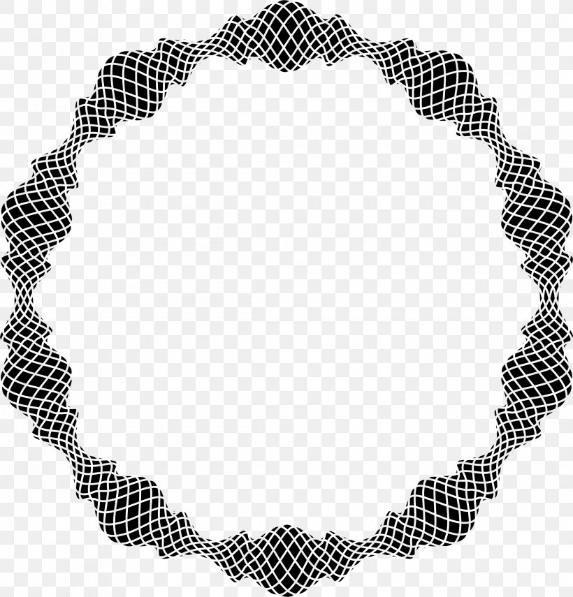 Picture Frames Clip Art, PNG, 2290x2390px, Picture Frames, Bead, Black, Black And White, Body Jewelry Download Free