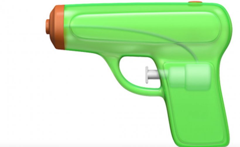 Water Gun Emoji Firearm Apple Pistol, PNG, 2080x1280px, Water Gun, Apple, Emoji, Firearm, Gun Download Free