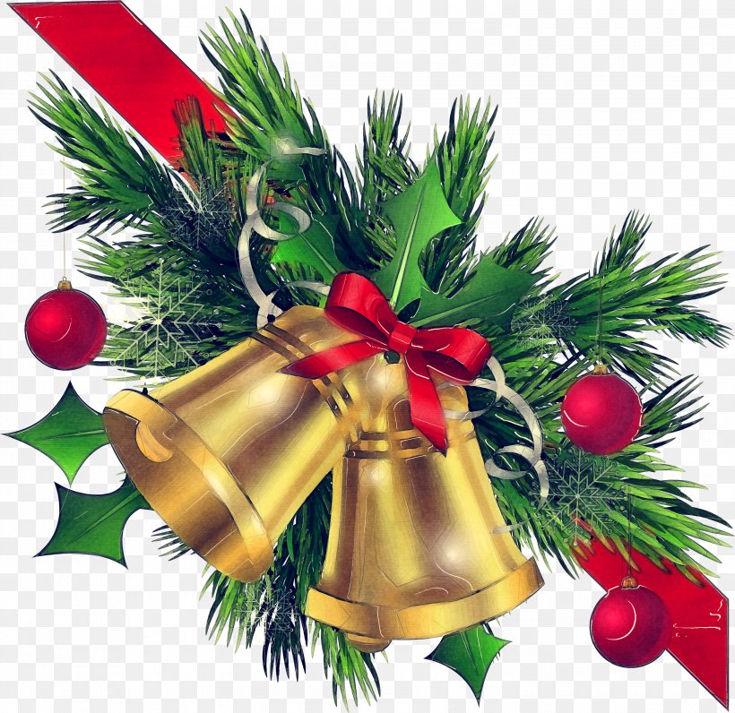 Christmas Decoration, PNG, 3000x2915px, Bell, Branch, Christmas, Christmas Decoration, Christmas Eve Download Free
