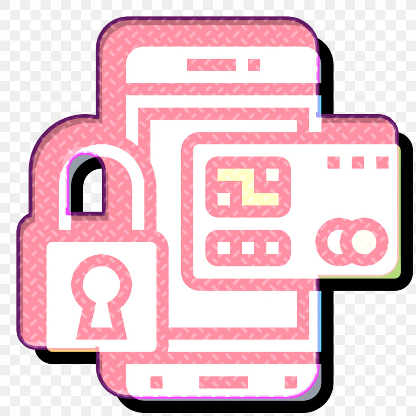 Digital Banking Icon Secure Payment Icon, PNG, 1090x1090px, Digital Banking Icon, Line, Pink, Secure Payment Icon, Text Download Free