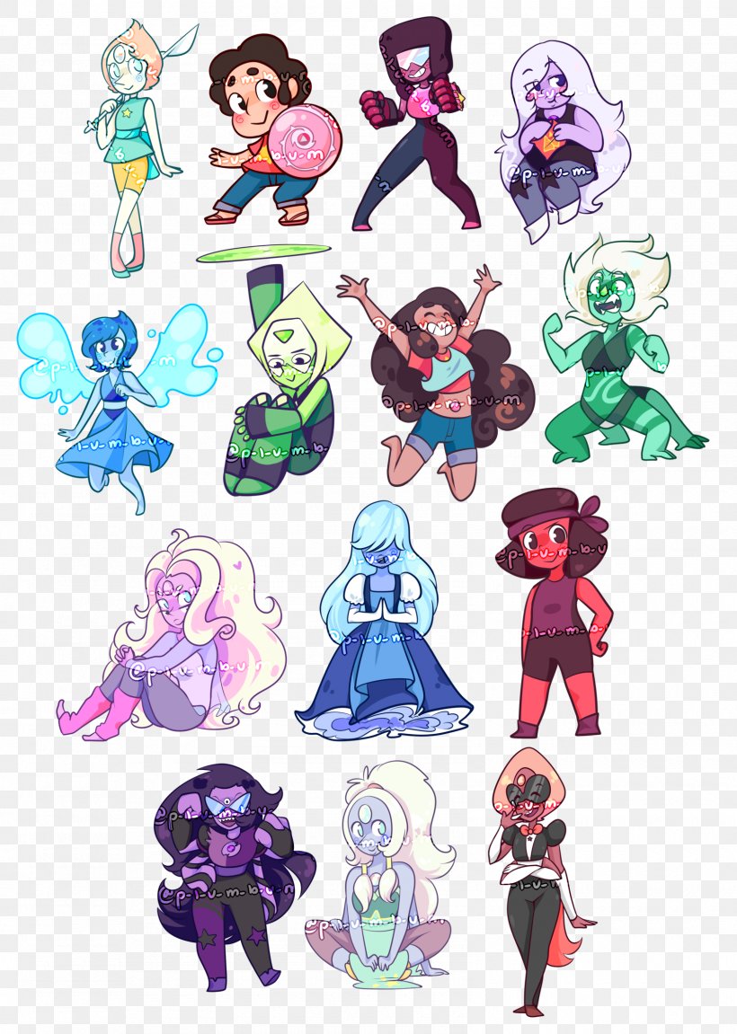 Gemstone - Garnet Character Gemstone Lapis Lazuli Giant Woman PNG